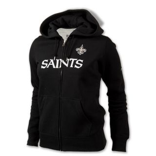Nike New Orleans Saints NFL Tailgater Womens Full Zip Hoodie