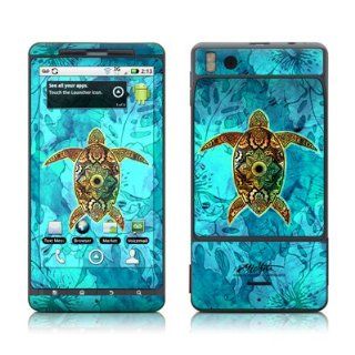 Sacred Honu Skin Decal Sticker for Motorola Droid X Cell