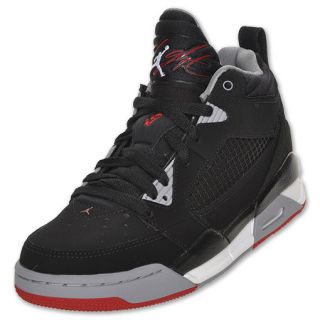 Jordan Flight 9 Kids Basketball Shoe Black/Grey