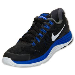 Mens Nike LunarGlide+ 4 Running Shoes Black/Royal