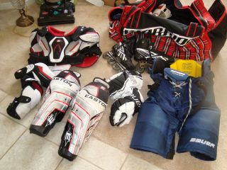  Hockey Gear Multiple Items