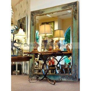 Extra Large 86 FLOOR Wall Mirror Oversize Ornate Gray
