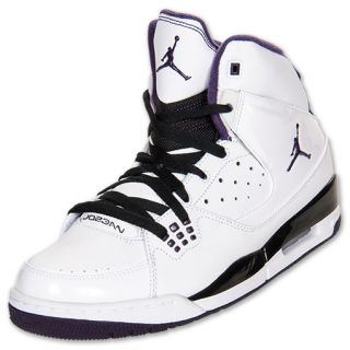 Mens Jordan Flight SC 1 Basketball Shoes White