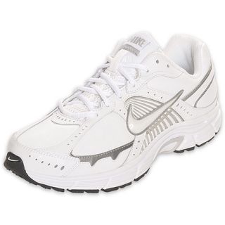 Nike Mens Dart 7 Leather Running Shoe White/Silver