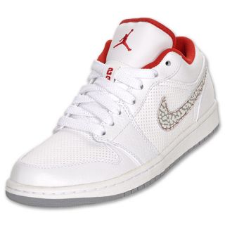 Jordan Phat Low Mens Basketball Shoe White/Red