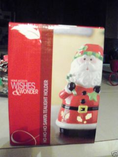 Santa Tealight Holder Christmas Candle Holidays Light