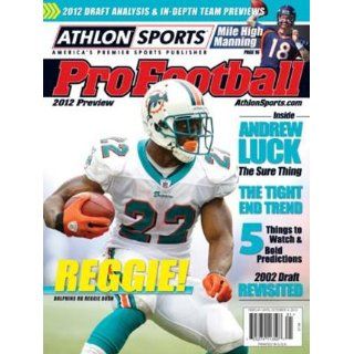 Reggie Bush unsigned Miami Dolphins 2012 Athlon Sports NFL