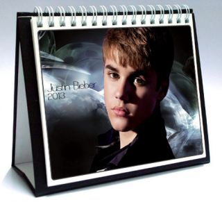  Justin Bieber 2013 Desktop Holiday Calendar