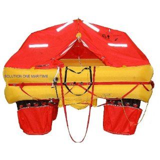 Offshore ISAF Life Raft 6 Person Canister DZN05006 Sports