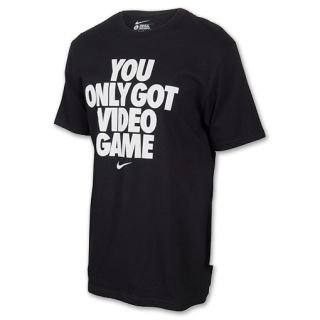 Nike You Only Got Video Game Mens Tee Black/White