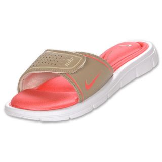 Womens Nike Comfort Slide Sandals Khaki/Birch