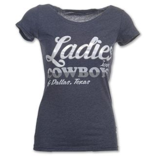 Reebok Dallas Cowboys Ladies Love NFL Womens Tee Shirt