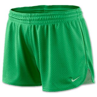 Nike Hero Womens Mesh Shorts Gym Green/Fresh Mint