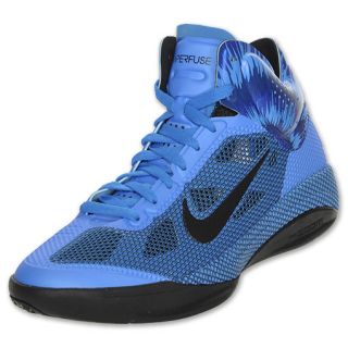 Nike Zoom Hyperfuse Mens Basketball Shoe Photoblue