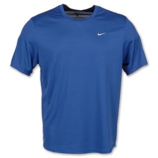 Nike Challenger Mens Running Tee Blue