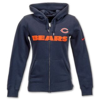 Nike Chicago Bears NFL Tailgater Womens Full Zip Hoodie