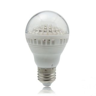 Home E27 5W 110V 60LED Warm Positive White Light Bulb Lamp Lighting
