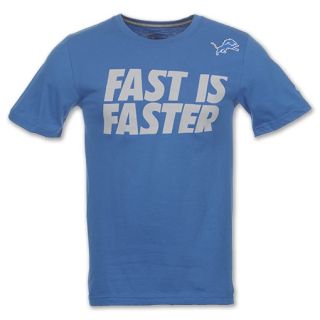 Nike Detroit Lions NFL Fast is Faster Mens Tee Shirt