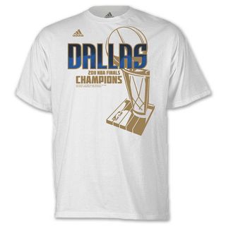 adidas Dallas Mavericks 2011 NBA Finals Locker Room Mens Tee Shirt