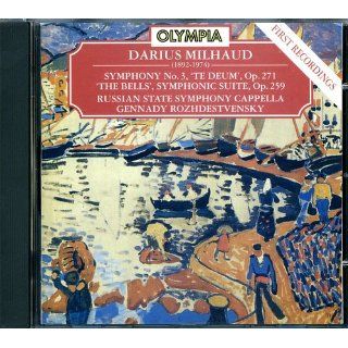 Darius Milhaud. Symphony No. 3, Te Deum, Op. 271. The
