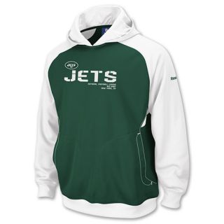 Reebok New York Jets 2010 Sideline Performance Mens NFL Hooded Fleece