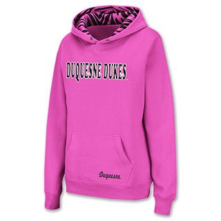 Duqesne Dukes NCAA Womens Hoodie Pink