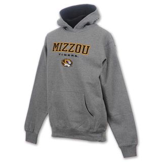 Missouri Tigers Stack NCAA Youth Hoodie Grey