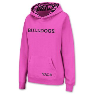 Yale Bulldogs NCAA Womens Hoodie Pink