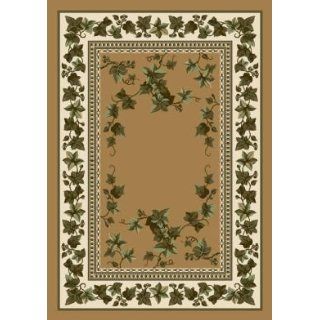 Signature Ivy Valley Maize Traditional 7.7 ROUND Area Rug