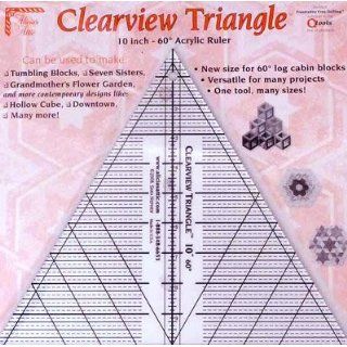Clearview Triangle Tool Super 60 Arts, Crafts & Sewing