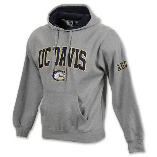 UC Davis Aggies Arch NCAA Mens Hoodie Grey