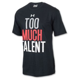 Mens Under Armour Too Much Talent Tee Shirt