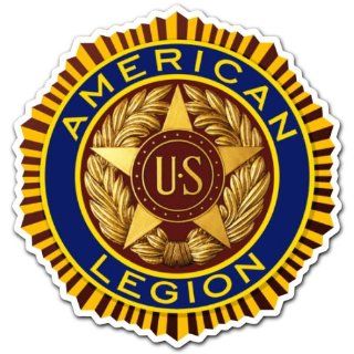 American Legion US Armed Forces Army Seal Sticker 4x4