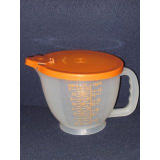 Vintage Tupperware 4 Cups Measuring Cup Mixing Batter Bowl