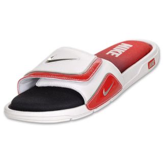 Mens Nike Comfort Slide 2 Sandals White/Metallic