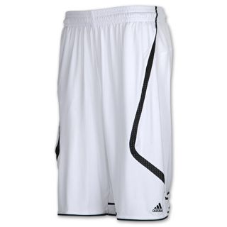 adidas Shadow Mens Basketball Short White/Black