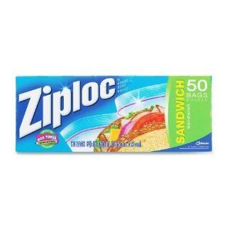 Ziploc Sandwich Bags,Resealable,1.2ml,6 1/2x5 7/8,50/BX