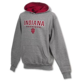 Indiana Hoosiers Stack NCAA Youth Hoodie Grey