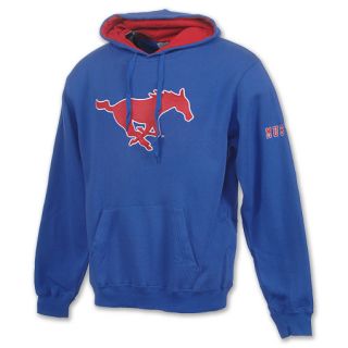 SMU Mustangs Icon Fleece NCAA Mens Hooded Sweatshirt