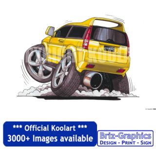 Koolart Honda HRV Sticker Decal Gift Toy Box Car 0584