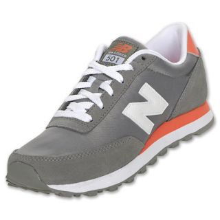 New Balance 501 Womens Casual Shoe Grey/Orange