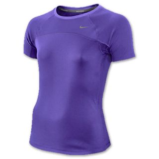 Nike Miler Kids Running Shirt Pure Purple/Pure