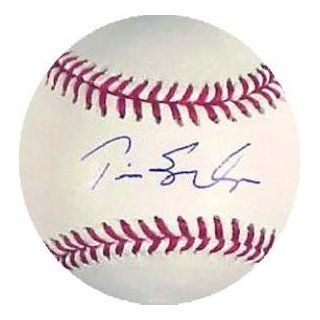 Tim Spooneybarger autographed Baseball