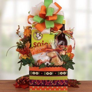 Haunted Howls Halloween Dog Gift Basket Grocery & Gourmet