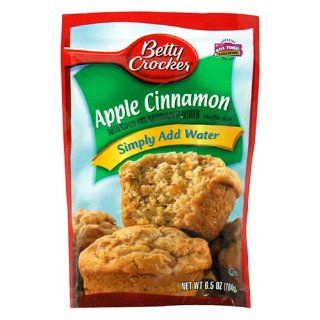 Betty Crocker Muffin Mix, Apple Cinnamon, 6.5 Ounce Pouches (Pack of