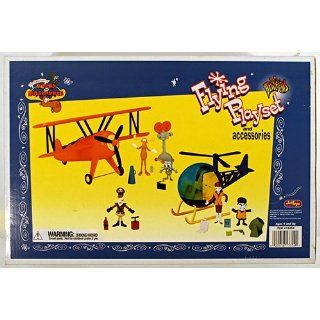 The Adventures of Rocky and Bullwinkle Flying Playset and