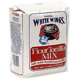 White Wing Tortilla Flour Mix, 4 pounds (Pack of 3) 