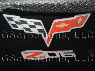 C6 Z06 Corvette Hood Insulator Liner with Logo ZO6 LS2