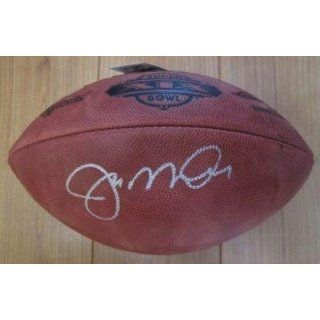 Joe Montana Signed Ball   Super Bowl XIX HOLO