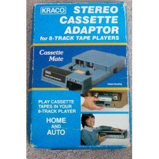 HTF  New Old Stock  Kraco Stereo Cassette Adaptor for 8